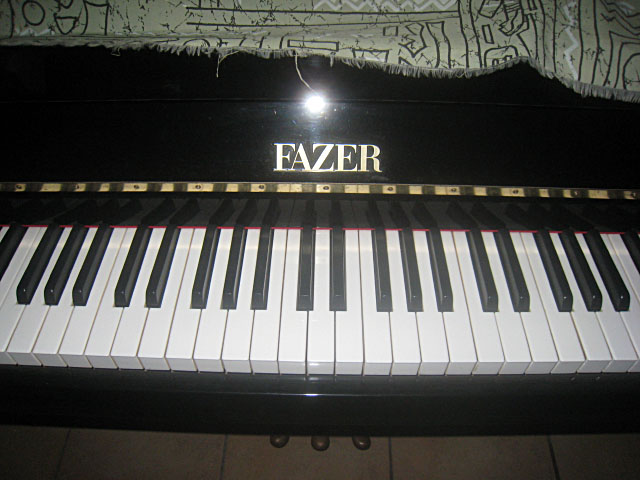 Je joue du piano