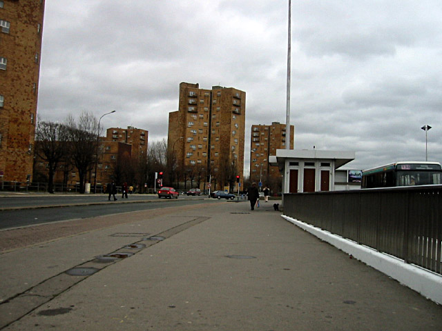 Nous arrivons à Aubervillier