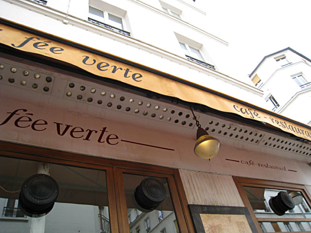 Je vais à la Fée verte