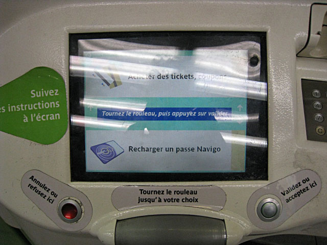 J'achète des tickets
