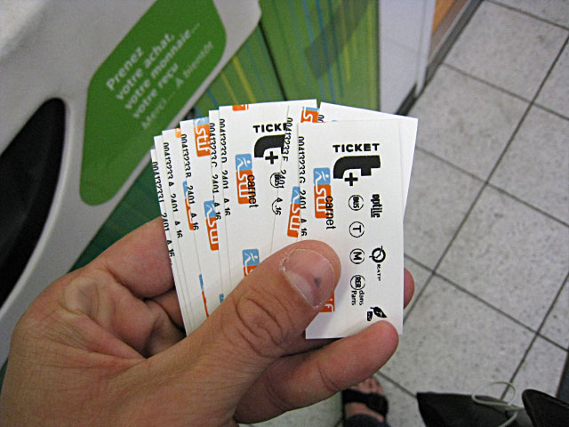 Des tickets