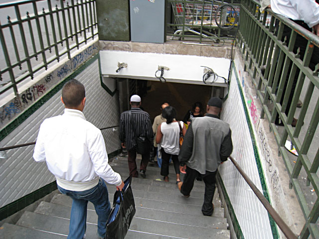 Je prends le métro