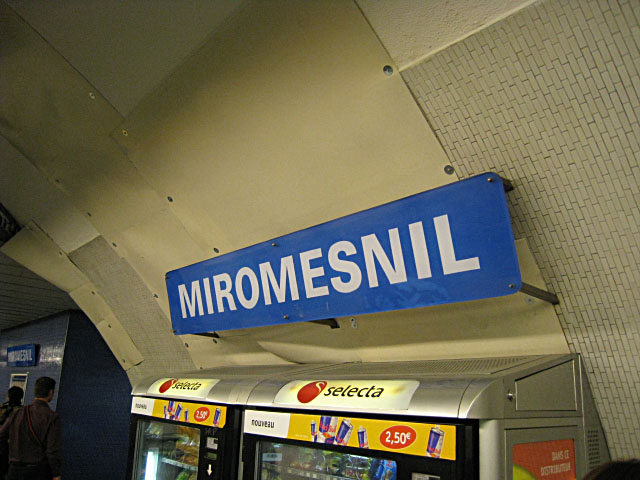 Je change à Miromesnil