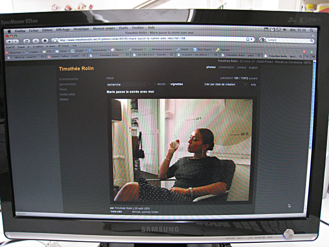 Je mets des photos en ligne