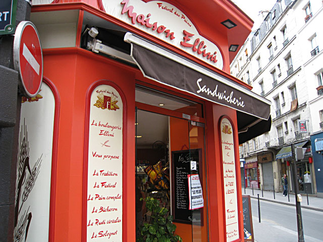 Je vais à la boulangerie