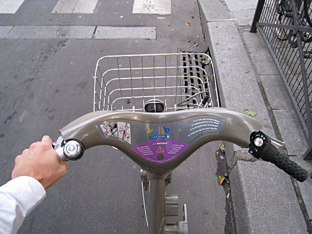 Je pédale