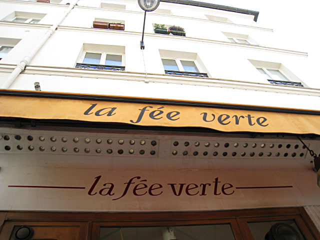 Je vais à la Fée Verte