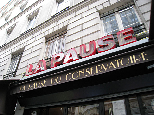 Nous nous installons à La Pause