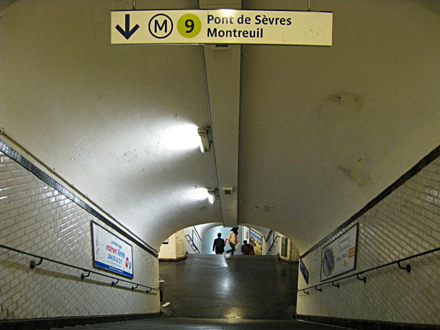 Je prends le métro