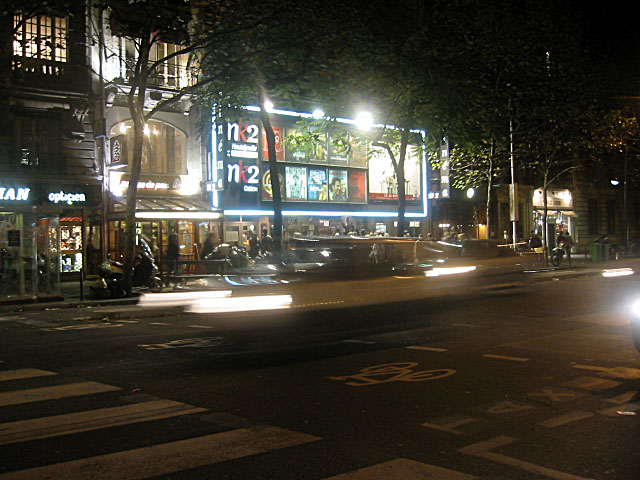 Nous sortons à Odéon