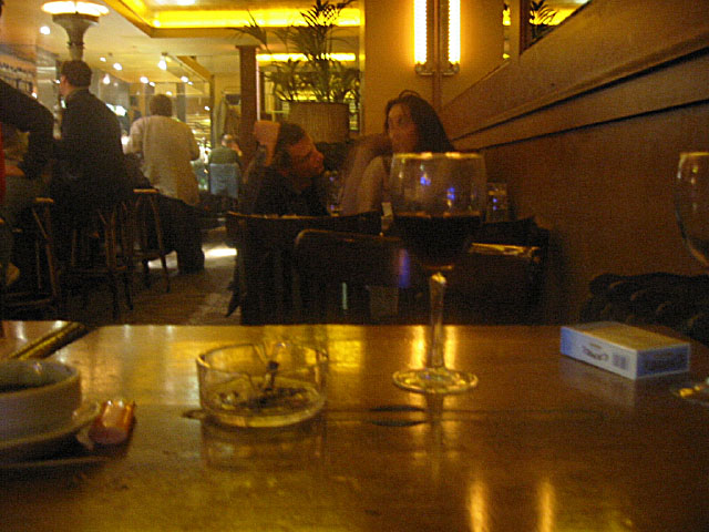 L'intérieur du bar
