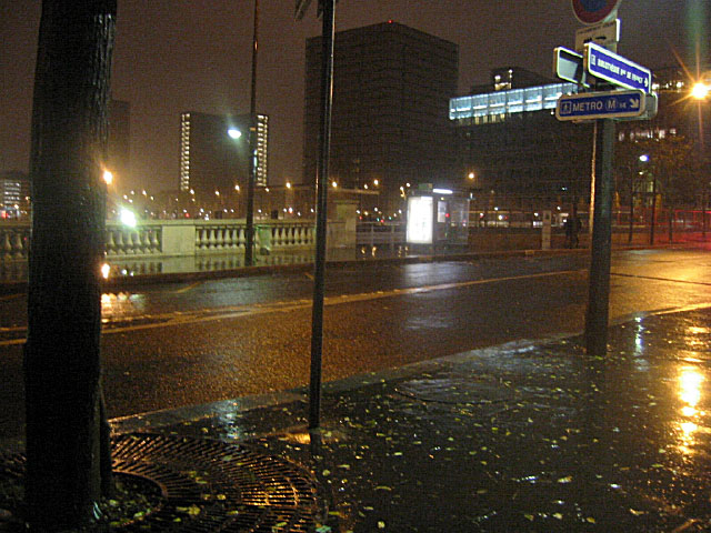 Je sors à Bibliothèque Nationale