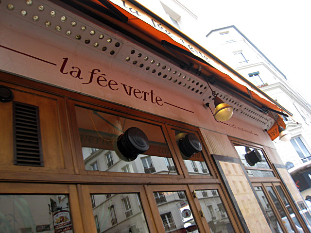 Je vais à la Fée verte