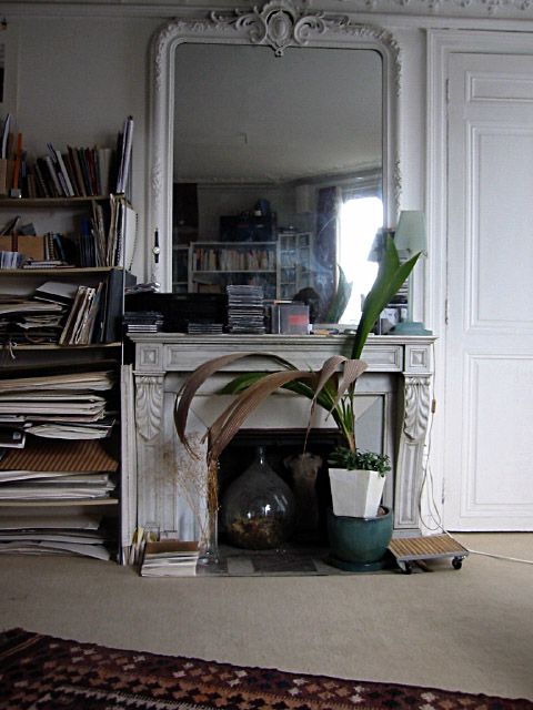 Une cheminée