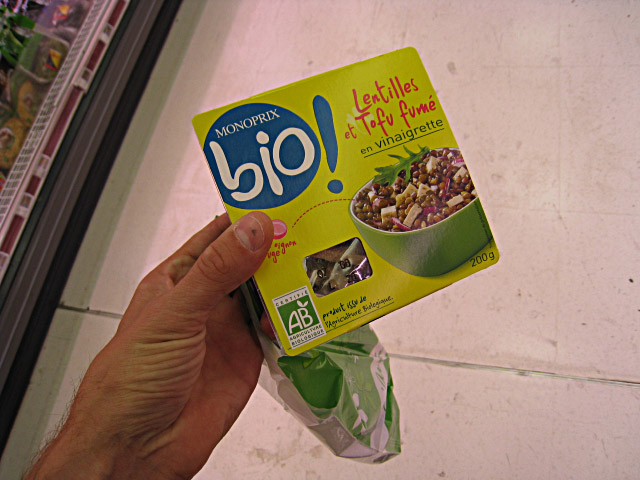 Je m'achète à manger