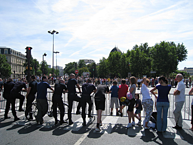 Le tour de France m'empêche de passer