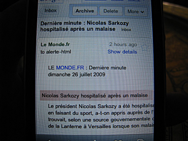 Je m'informe