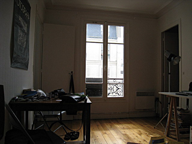 Je repasse chez moi