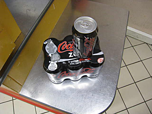 J'achète du coca
