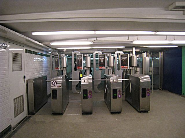 Je prends le métro