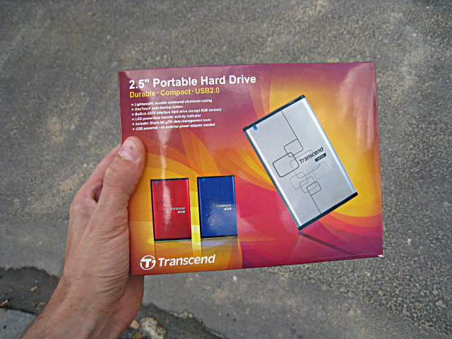 Par contre je récupère le disque dur dans un boitier externe