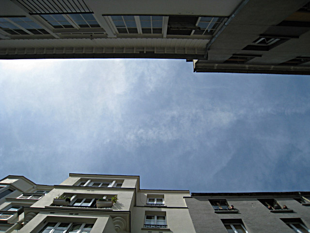 Je regarde le ciel