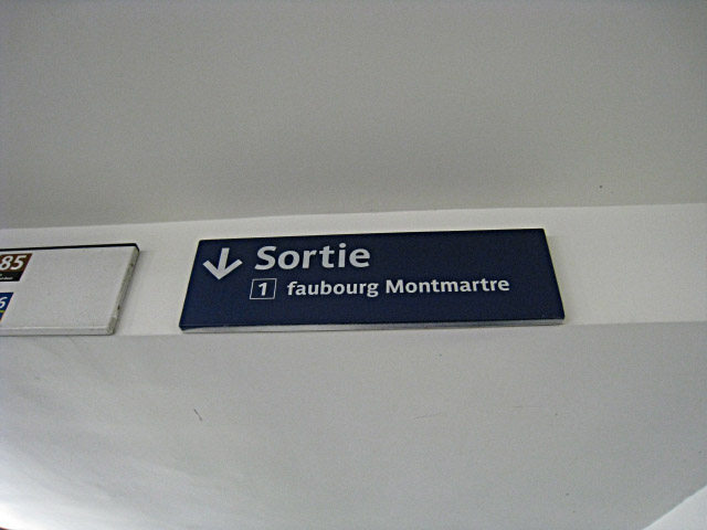 Je sors