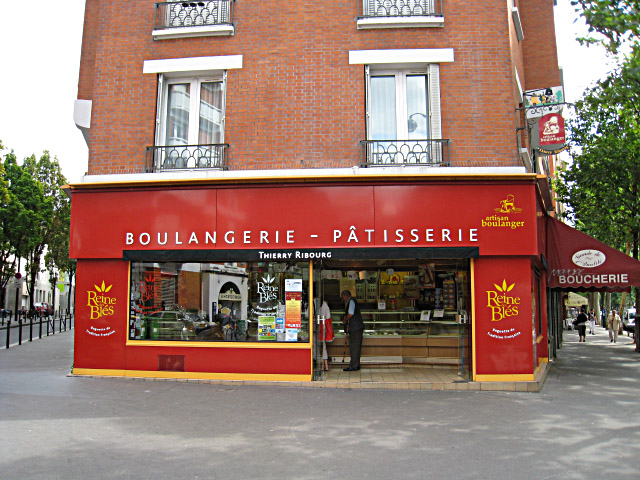 Je vais à la boulangerie