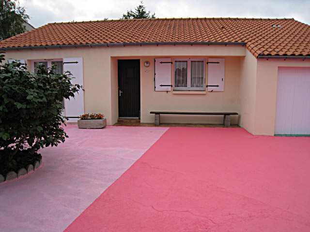 Un jardin rose
