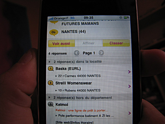 Je cherche un magasin de puericulture