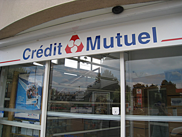 Je vais au Crédit Mutuel