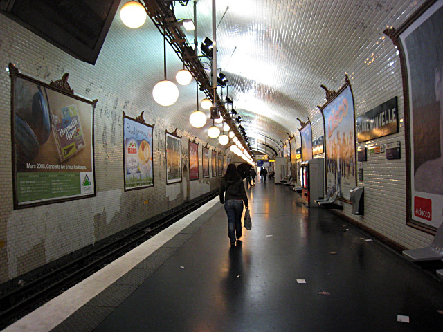 Le quai du métro