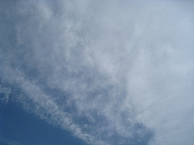 Je regarde le ciel