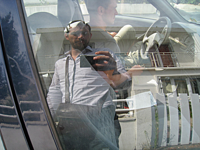 Je monte en voiture avec Jérémy