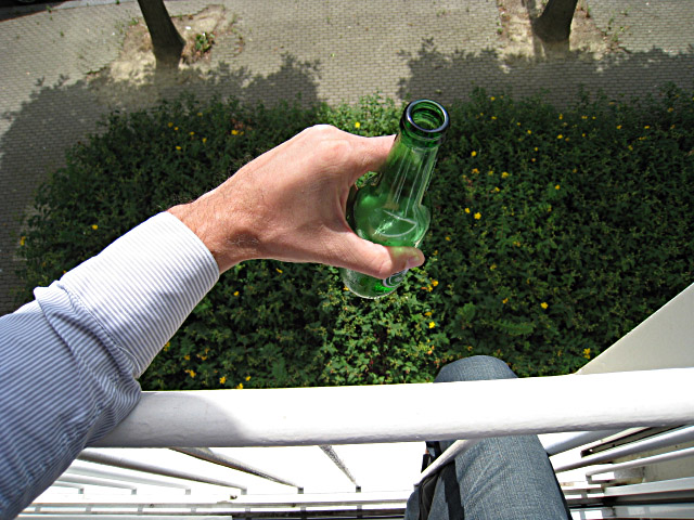 Je bois une bière