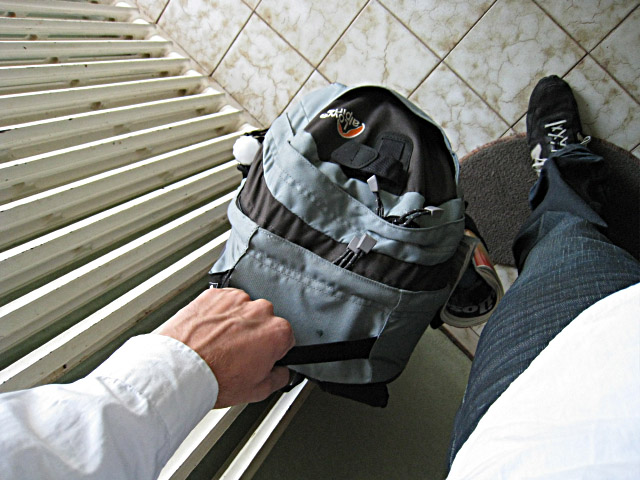 Je porte mon sac