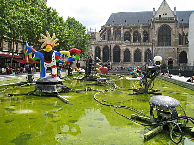 La fontaine est hors service