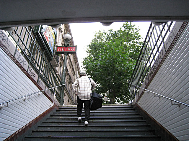 Nous sortons à Voltaire