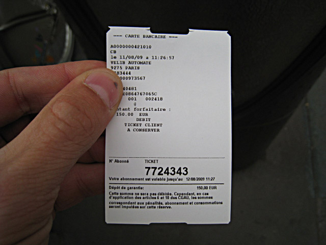 Mon ticket
