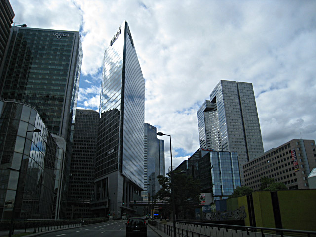 Nous arrivons à La Défense