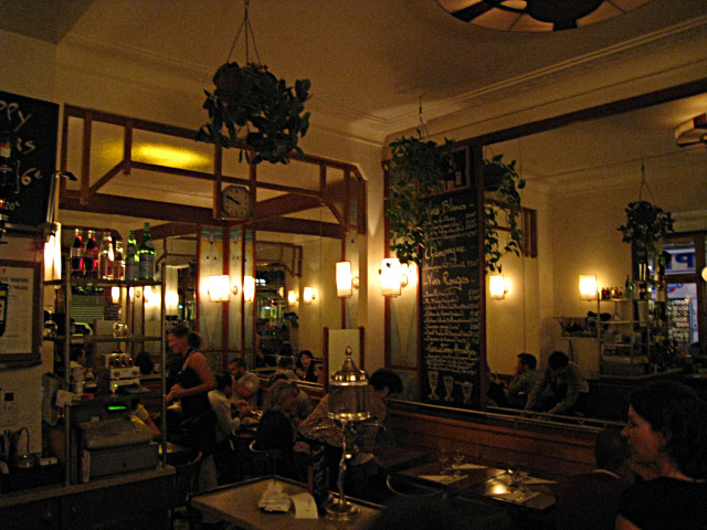 L'intérieur de La Fée Verte