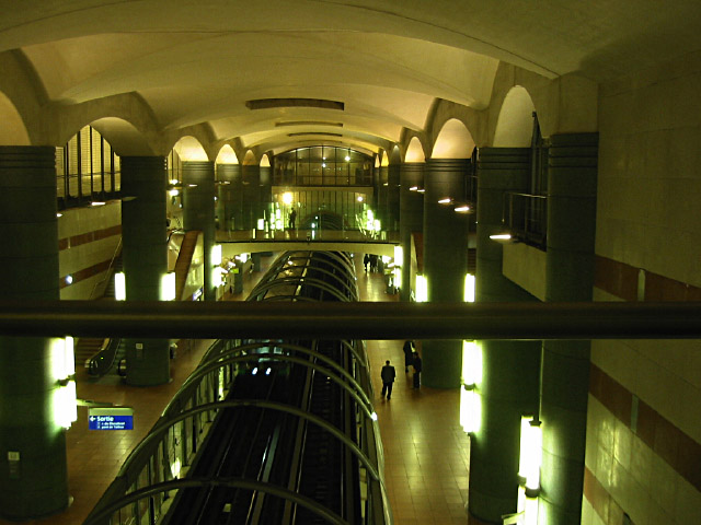 Je prends le métro