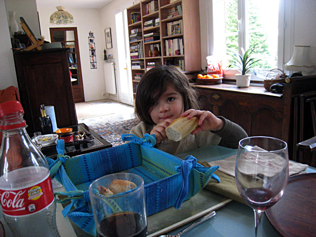 Constance, la fille de Virginie et Thomas