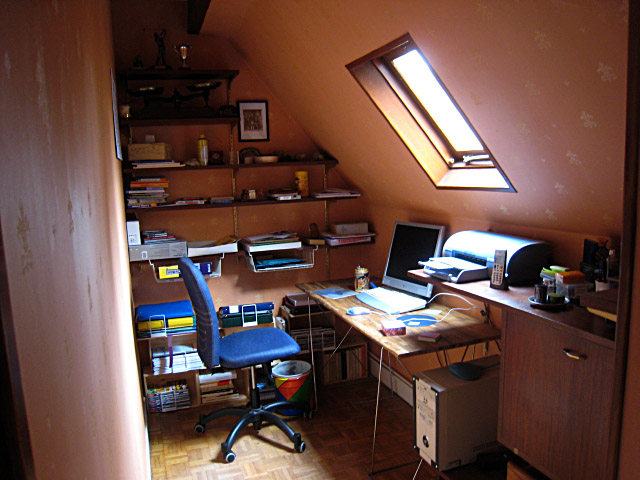 Je visite la maison