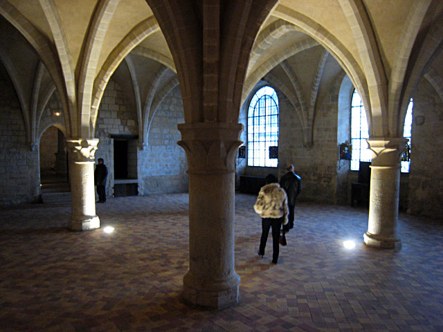 Nous retournons à l'intérieur