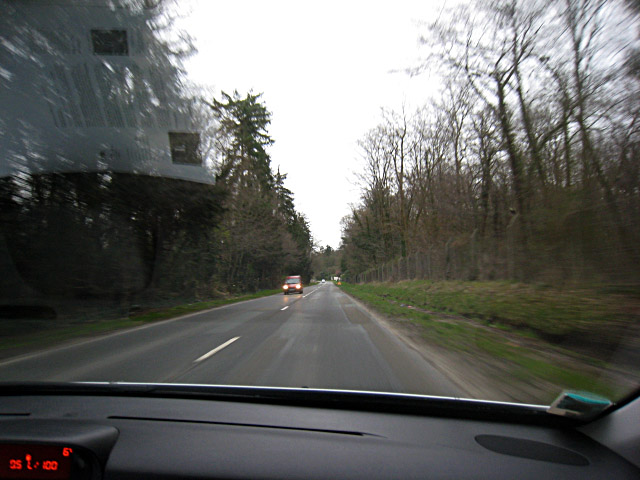 La voiture roule