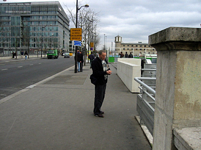 Je retrouve Christophe au métro