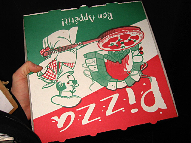 Je me suis acheté une pizza