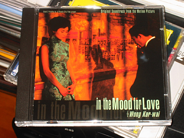 J'écoute la BO de 'In the mood for love' que je viens d'acheter