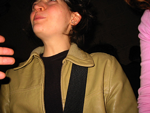 Sabine arrive